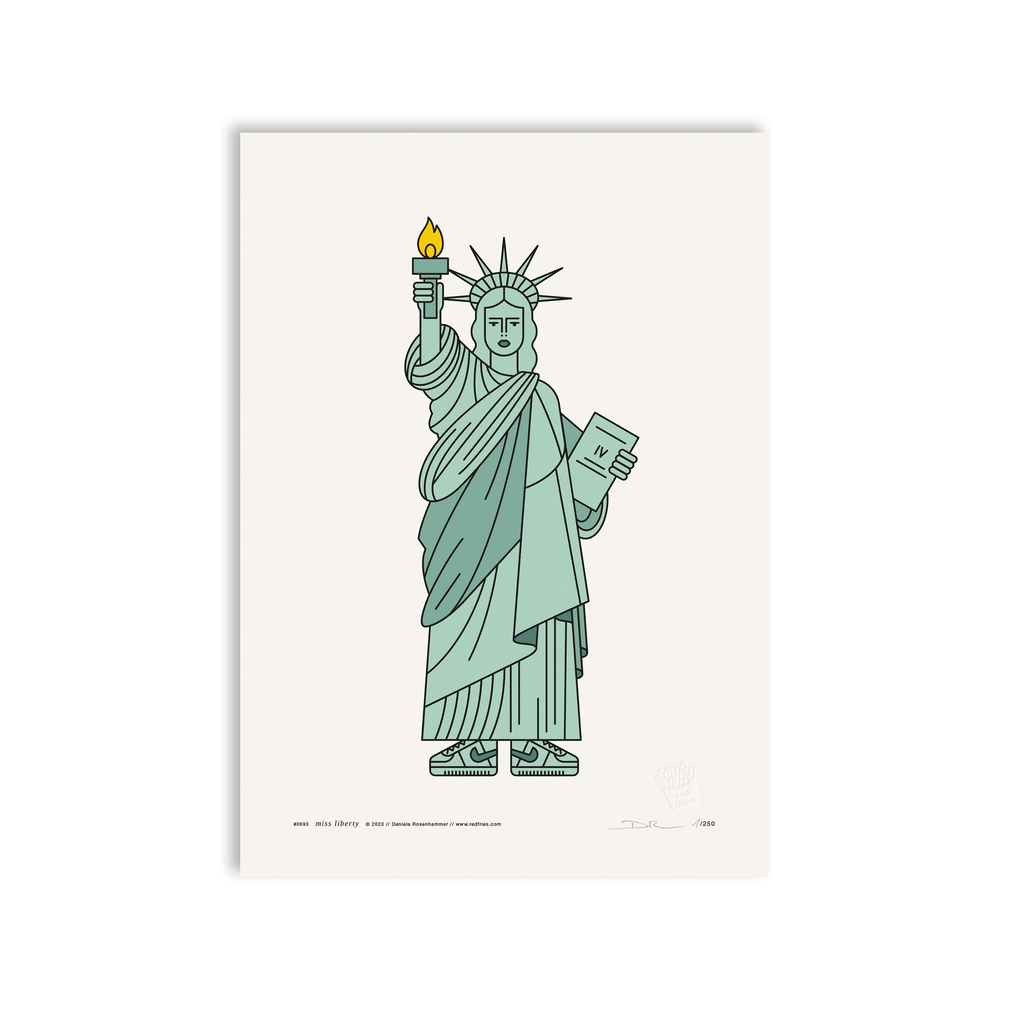 #0693 miss liberty a3