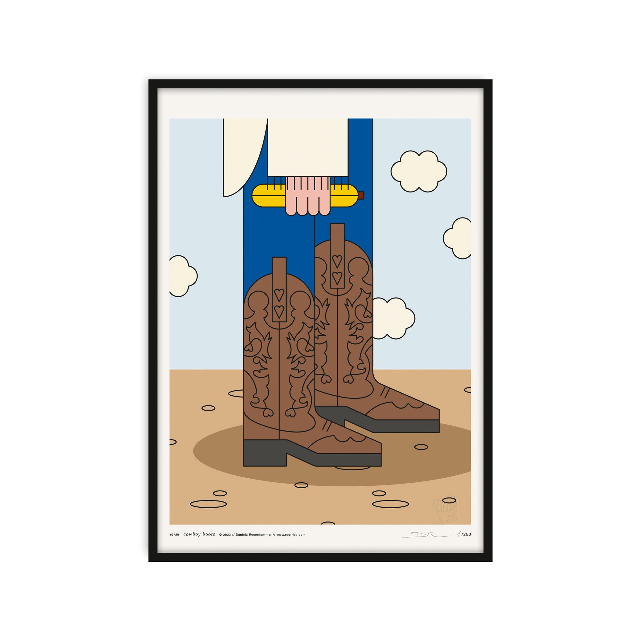 #0729 cowboy boots