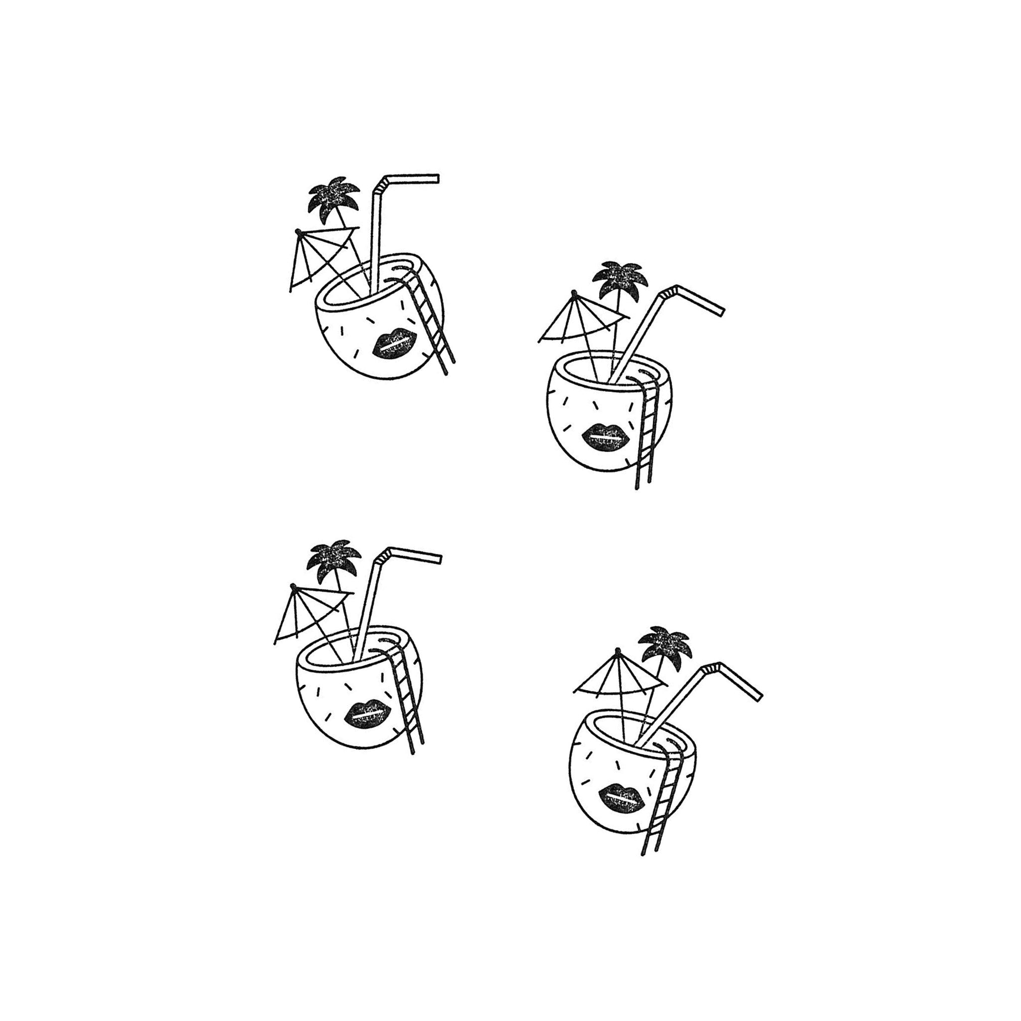 #0138 stamp coconut dreams