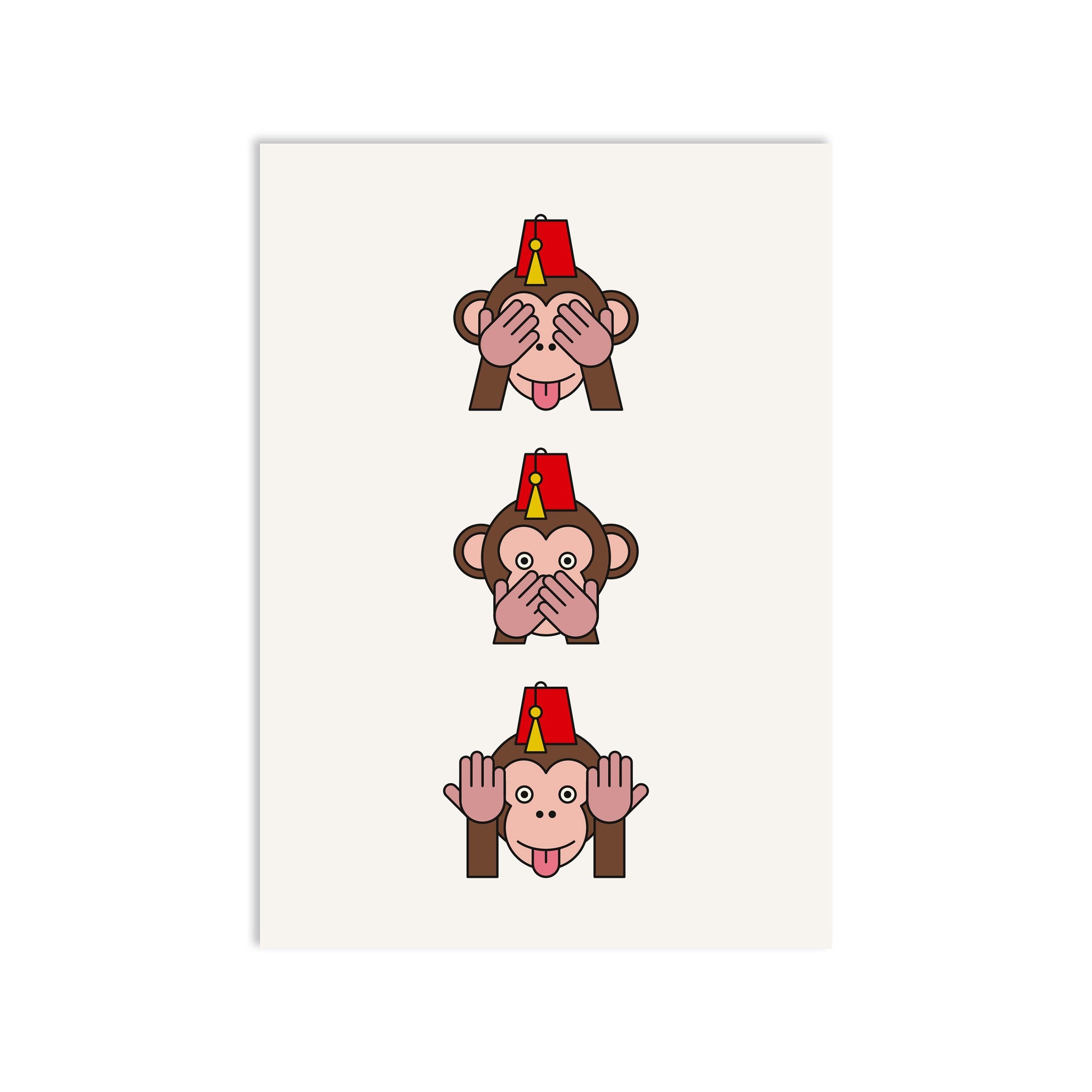 #0203 three monkeys