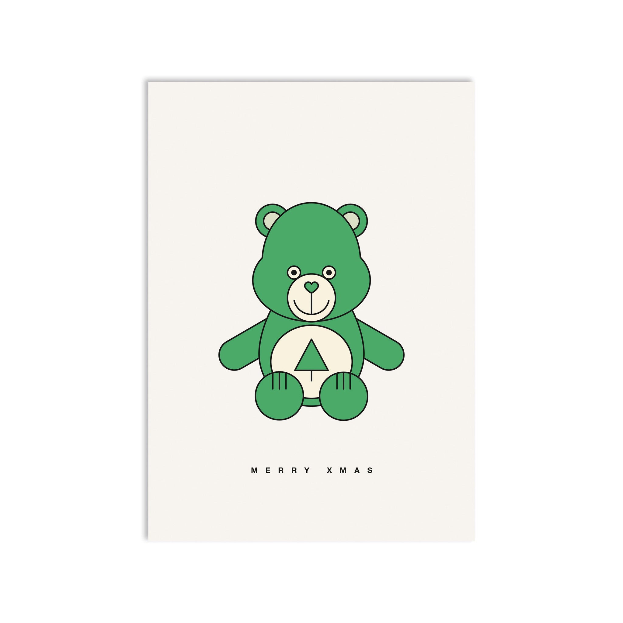 #0394 xmas bear