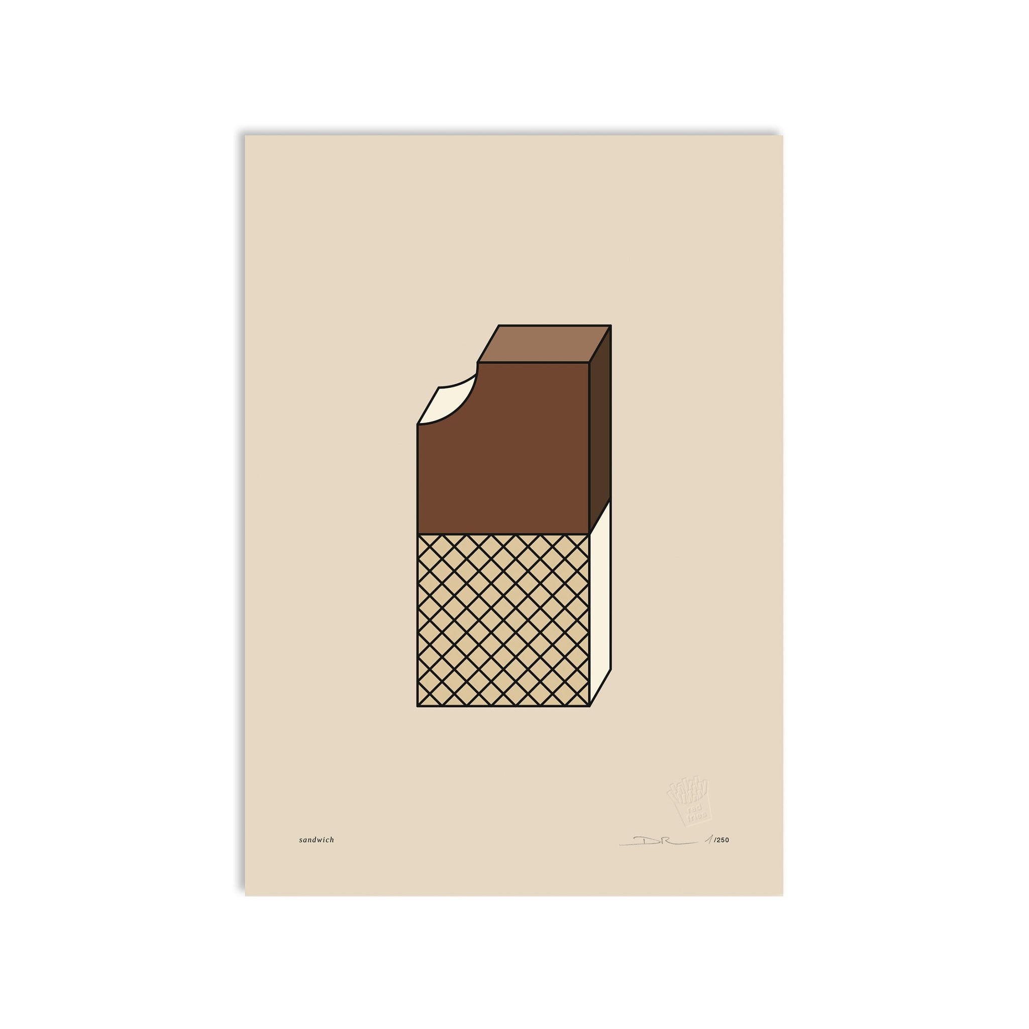 #0495 sandwich a3