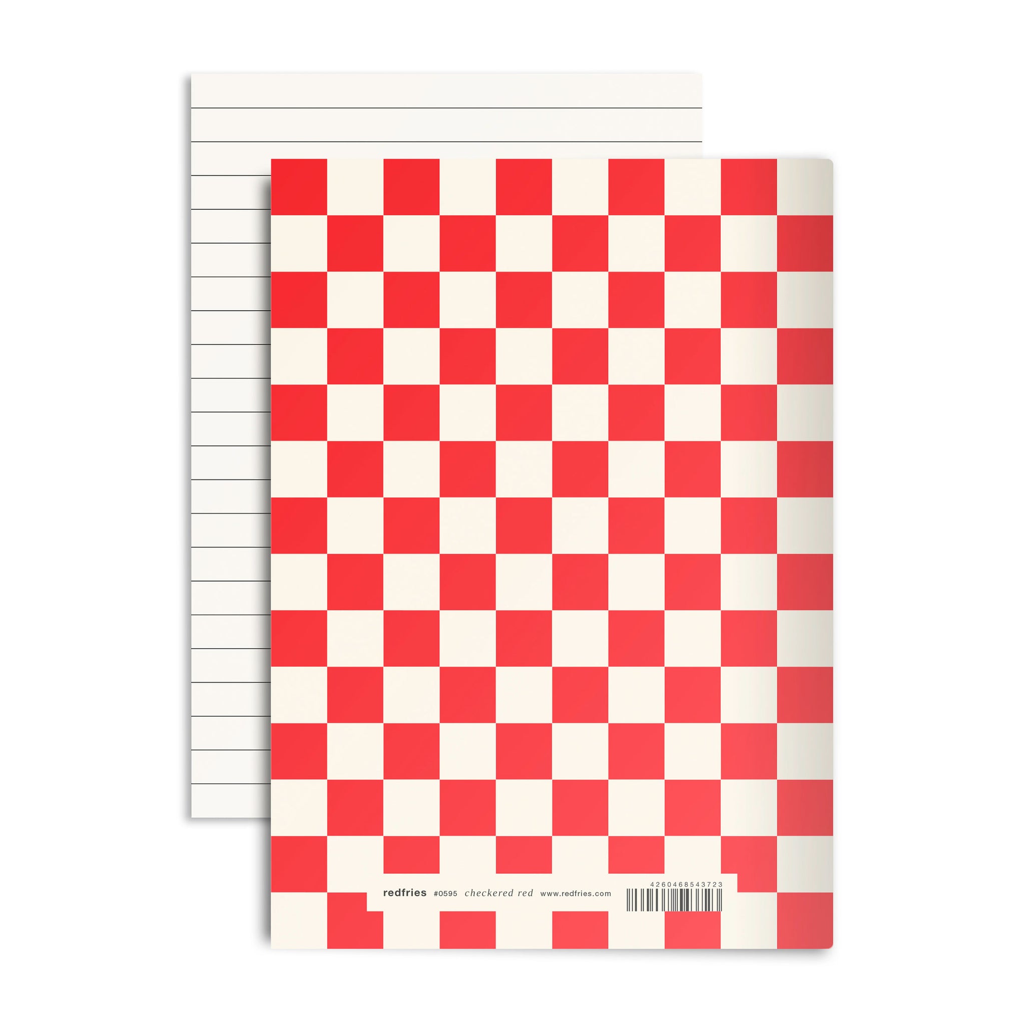 #0595 checkered red