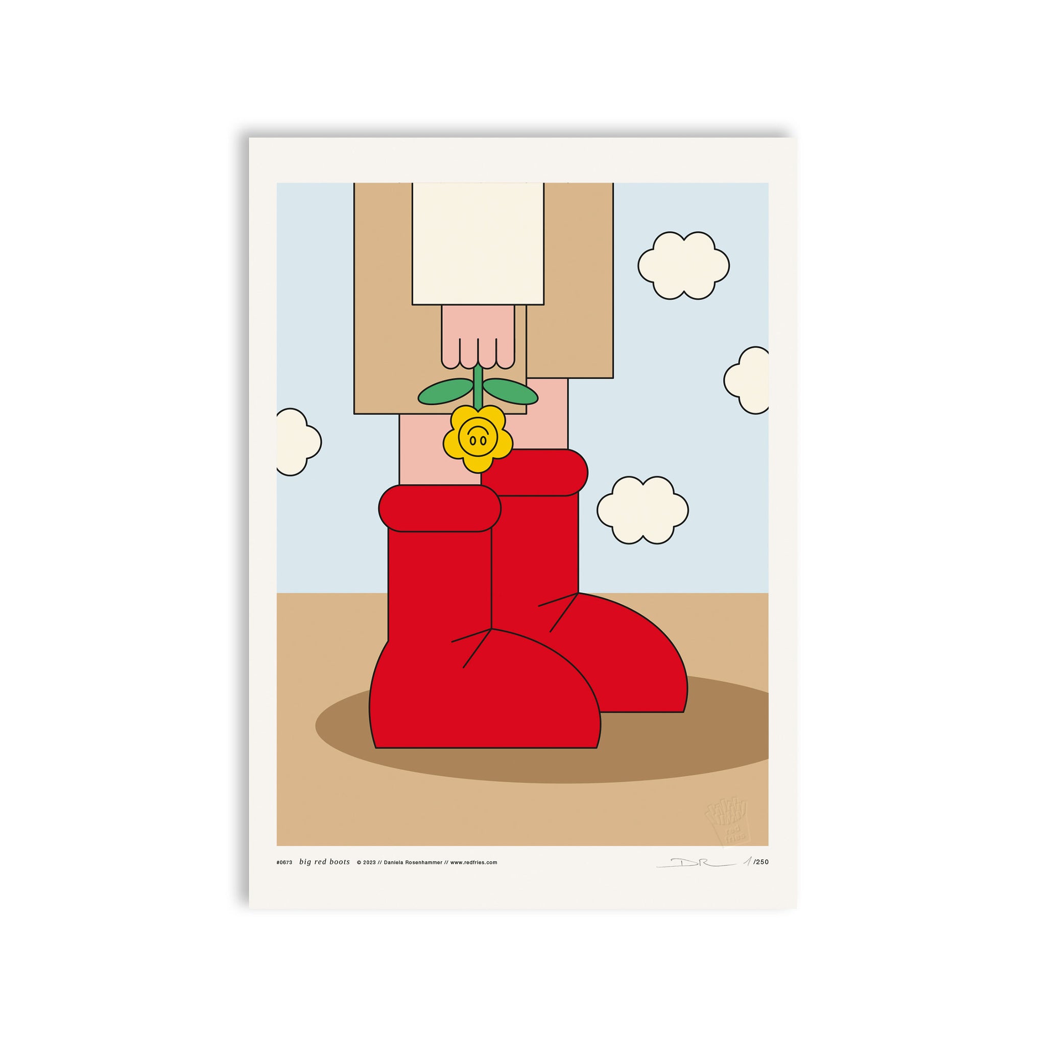 #0673 big red boots
